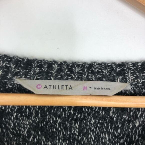Athleta Northern Lights Cashmere and Wool Chunky Knit Sweater with Zipper Side - Picture 9 of 12